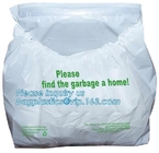 Edible 100% fully compostable biodegradable plastic Zip lockkk bag made of organic corn starch
