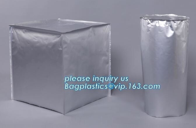 أكياس بلاستيكية كبيرة ثقيلة بطبقة من الألومنيوم وأغطية سطل